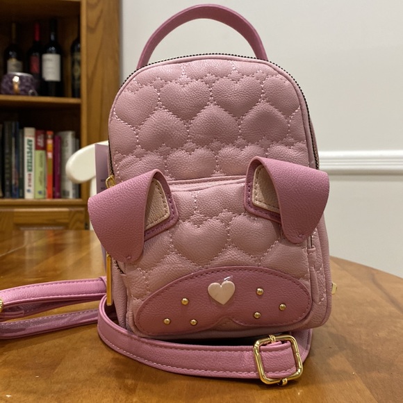 NWT.  Betsey Johnson, mini puppy backpack. - Picture 12 of 12